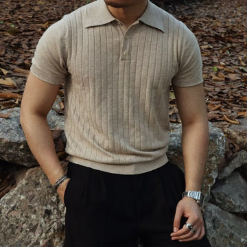 Men's Solid-color Versatile Minimalist Sweater