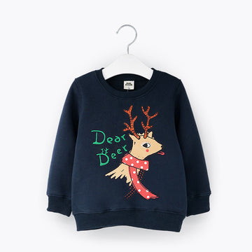 Children's Autumn Clothing Children's Casual Fleece Sweater