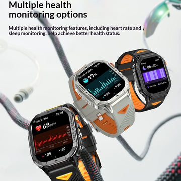 K70A Smartwatch With Heart Rate Monitoring And Bluetooth Calling